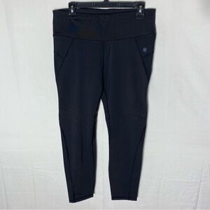 Athleta Black Activewear Leggings L